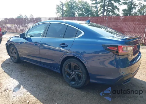 2021 Subaru Legacy Sport из США, поврежденный, VIN 4S3BWAH68M3011998